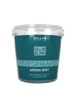 Осветляющий порошок OLLIN Performance белого цвета  с ароматом мяты, 500мл