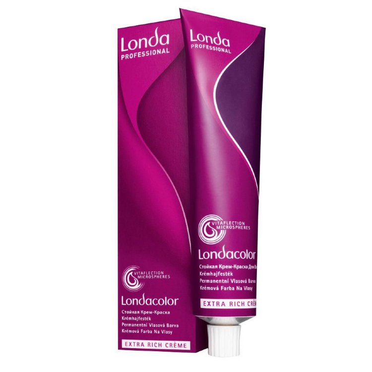 Стойкая крем - краска для волос 12/81 Londa LONDACOLOR SPECIAL BLONDS специальный блонд жемчужно-пепельный, 60мл