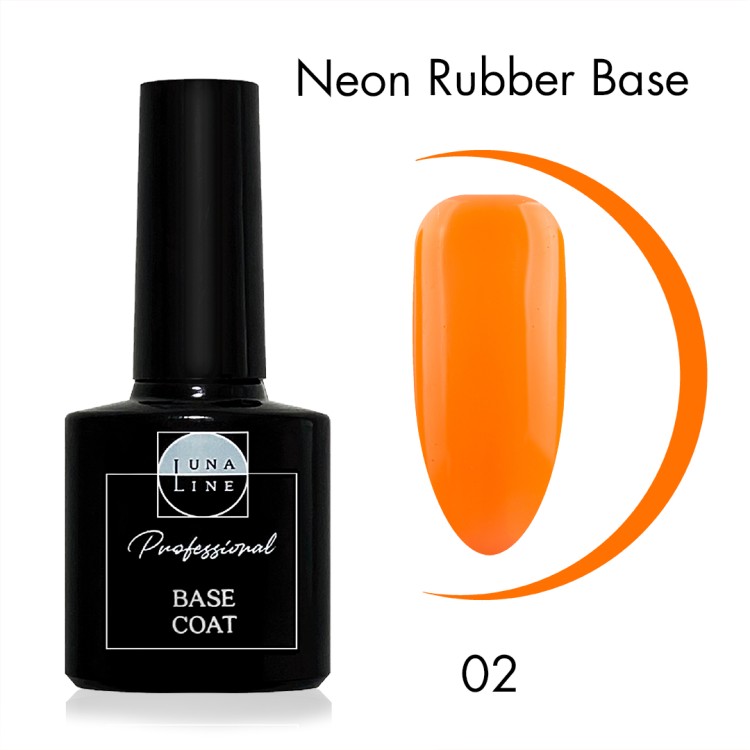 Базовое покрытие LunaLine Rubber Neon — 02
