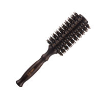 Брашинг продувной для волос Melon Pro облегченная деревянная ручка комбинированная щетина, 31мм