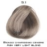 Крем - краска для волос 9-1 Selective COLOREVO очень светлый блондин пепельный, 100мл