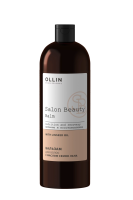 Бальзам для поврежденных волос OLLIN SALON BEAUTY с экстрактом семян льна, 1000мл 