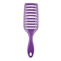 Щетка для укладки волос Melon Pro вентиляционная 11 рядов фиолетовая