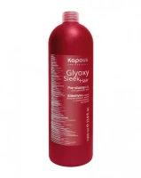 Шампунь перед выпрямлением волос Kapous GlyoxySleek Hair с глиоксиловой кислотой, 1000мл
