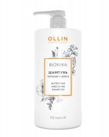 Шампунь для волос OLLIN BioNika Nutrition and Shine Питание и блеск,  750мл