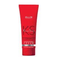 Крем для осветленных волос OLLIN Keratine System разглаживающий с кератином, 250мл