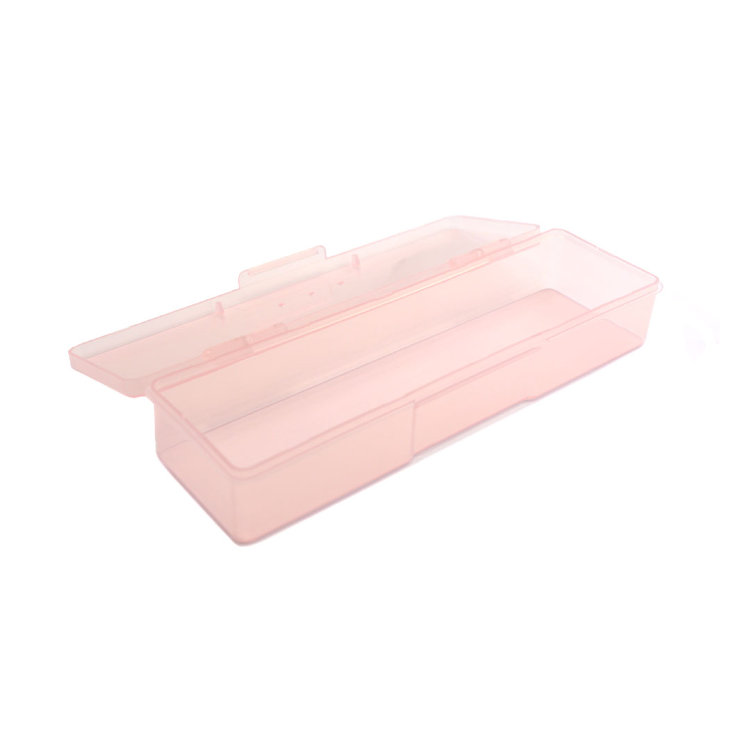 Контейнер для стерилизации TNL прямоугольный прозрачно-розовый