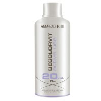 Окисляющая эмульсия - активатор  Selective DECOLORVIT ACTIVE USE 6% для окрашивания волос, 750мл