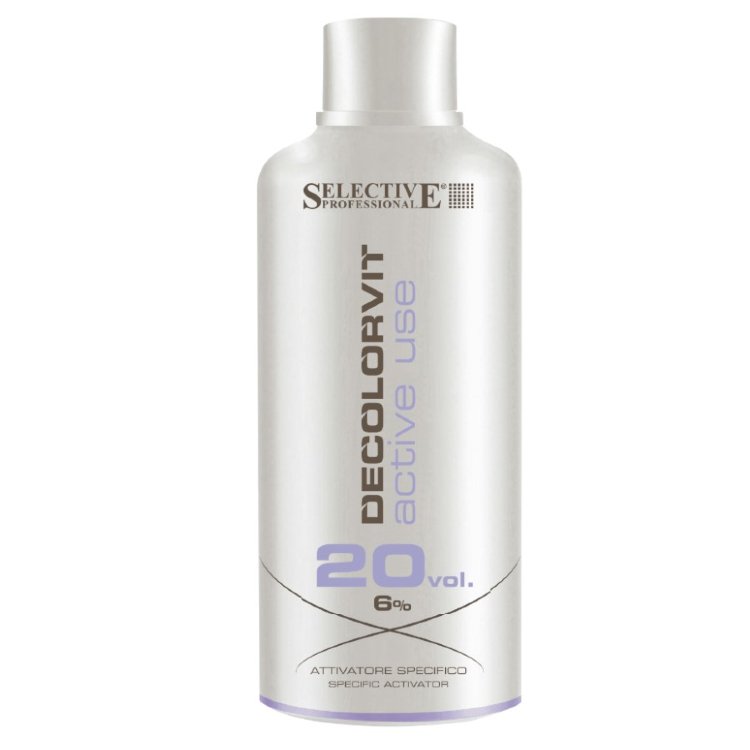Окисляющая эмульсия - активатор 6% Selective DECOLORVIT ACTIVE USE для окрашивания волос, 750мл