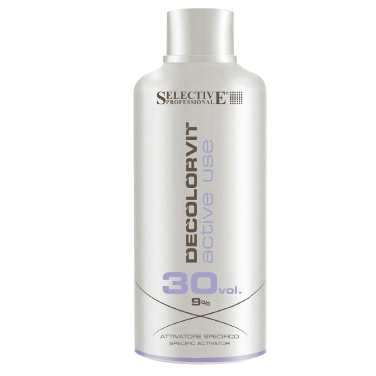 Окисляющая эмульсия - активатор 9% Selective DECOLORVIT ACTIVE USE для окрашивания волос, 750мл