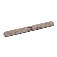Пилка для ногтей TNL Тонкая 100/180 улучшенное качество коричневая в индивидуальной упаковке