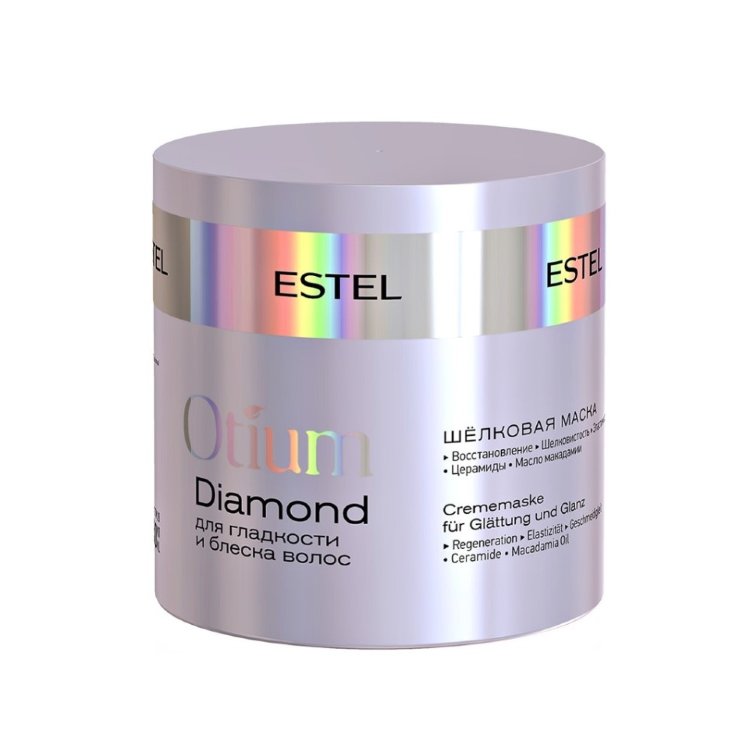 Шелковая маска Estel OTIUM DIAMOND для гладкости и блеска волос, 300мл