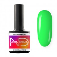 Цветная база TNL Neon dream base №01 яблочный мармелад, 10мл
