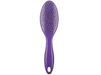 Щетка для волос Melon Pro массажная овальная непродуваемая фиолетовая