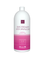 Окисляющая крем - эмульсия 6% OLLIN Silk Touch для безаммиачного окрашивания, 1000мл 