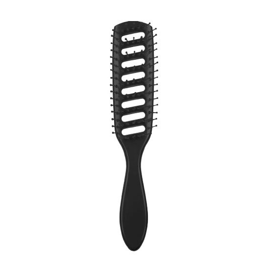 Щетка для укладки волос Melon Pro вентиляционная 7 рядов черная