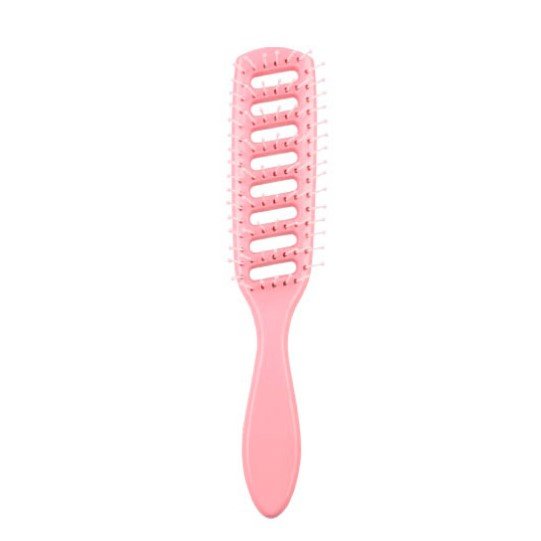 Щетка для укладки волос Melon Pro вентиляционная 7 рядов розовая
