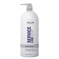 Шампунь для волос OLLIN Service Line для придания холодных оттенков, 1000мл