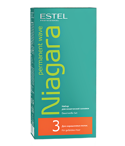 Набор для химической завивки № 3 Estel NIAGARA для окрашенных волос