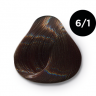 Перманентная крем - краска для волос 6.1 OLLIN COLOR Темно-русый пепельный, 100мл