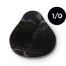 Перманентная крем - краска для волос 1.0 OLLIN COLOR Иссиня-черный, 60мл