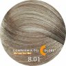 Стойкий краситель для волос 8-01 Compagnia Del Colore (CDC) Светло-русый натуральный пепельный, 100мл