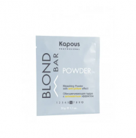 Обесцвечивающий порошок для волос Kapous Blond Bar с антижелтым эффектом, 30г 