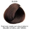 Крем - краска для волос 5-03 Selective COLOREVO светло-каштановый натурально-золотистый, 100мл