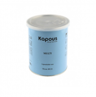 Жирорастворимый воск для депиляции Kapous Depilation розовый с Диоксидом Титаниума в банке, 800мл