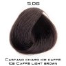 Крем - краска для волос 5-06 Selective COLOREVO светло-каштановый Холодный кофе, 100мл