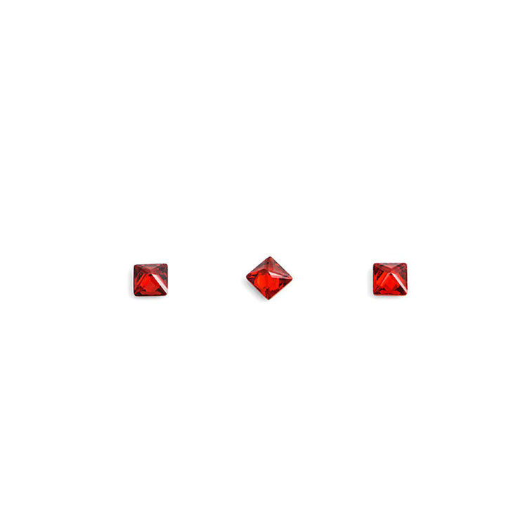 Кристаллы для объемной инкрустации TNL №1 принцесса рубиновый (10 шт./уп)