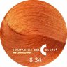 Стойкий краситель для волос 8-34 Compagnia Del Colore (CDC) Светло-русый золотистый медный, 100мл