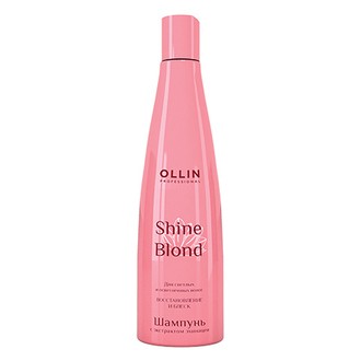 Шампунь для светлых волос OLLIN Shine Blond с экстрактом эхинацеи, 300мл