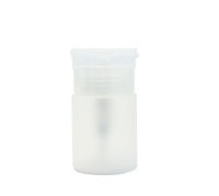Дозатор для жидкостей TNL пластиковый прозрачный ободок, 60мл
