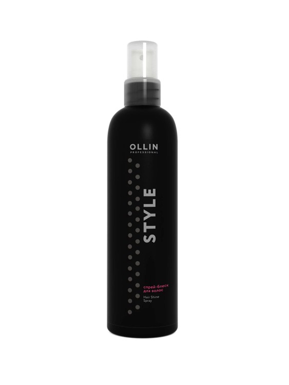 Спрей - блеск OLLIN Style для завершающего этапа укладки волос, 200мл