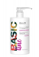 Шампунь для волос OLLIN Basic Line восстанавливающий с экстрактом репейника, 750мл