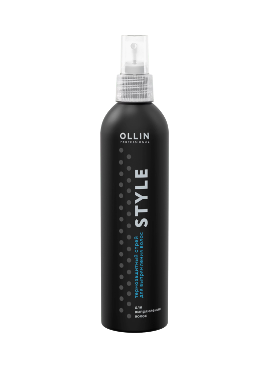 Термозащитный спрей OLLIN Style для выпрямления волос, 250мл