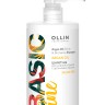 Шампунь для волос OLLIN Basic Line для сияния и блеска с аргановым маслом, 750мл