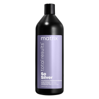 Фиолетовый шампунь Matrix TOTAL RESULTS So Silver для нейтрализации нежелательной желтизны, 1000мл
