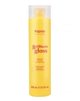 Бальзам для волос Kapous Brilliants gloss с эффектом блеска, 250мл