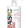 Шампунь для волос OLLIN Basic Line для частого применения с экстрактом листьев камелии, 750мл