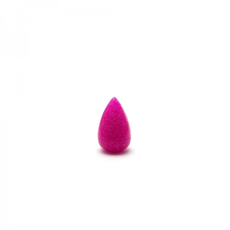 Спонж - яйцо для макияжа TNL Blender силиконовый капля малиновый малый в пластиковой упаковке