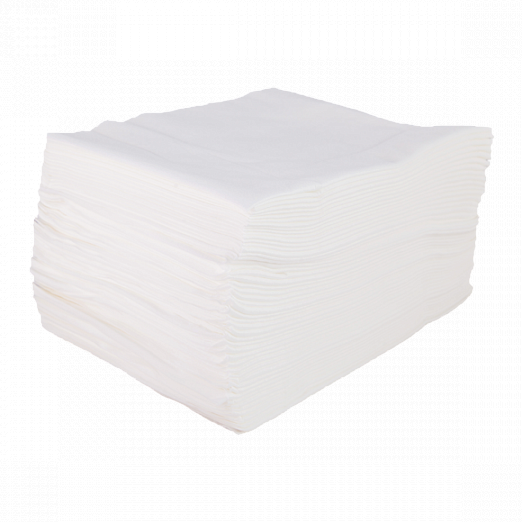 Полотенце одноразовое спанлейс "Комфорт" белое 45х90 см