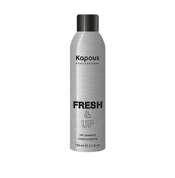 Освежающий сухой шампунь Kapous Fresh&Up с мгновенным эффектом чистых волос, 150мл