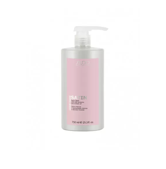 Сатин - Маска для волос Studio Luxe Care с протеинами шелка и маслом хлопка, 750мл