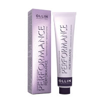 Перманентная крем - краска для волос 2.0 OLLIN Performance Permanent Color Cream Черный, 60мл