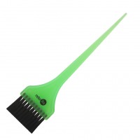 Кисть Melon Pro для окрашивания волос зеленая, 57мм