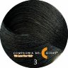 Стойкий краситель для волос 3-0 Compagnia Del Colore (CDC) Темно-коричневый, 100мл