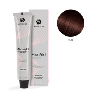 Крем - краска для волос 6.8 ADRICOCO Miss Adri темный блонд капучино, 100мл