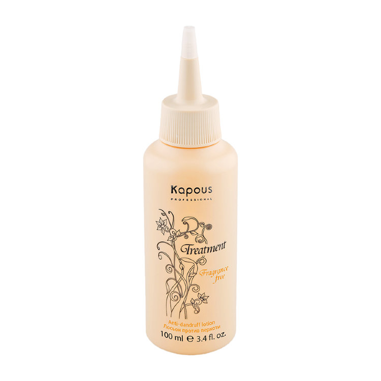 Лосьон для волос Kapous Fragrance free Treatment против перхоти, 100мл